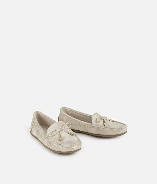 Bağcıklı loafer