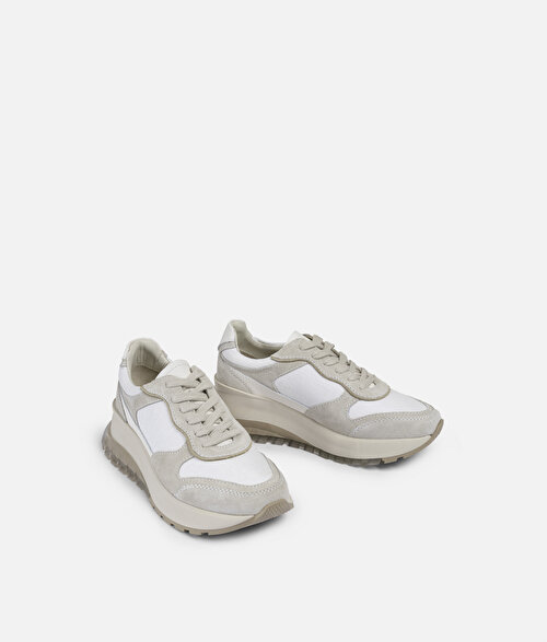 Yüksek taban colorblock sneaker