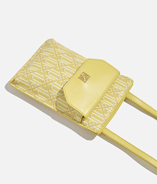 Monogram telefon çantası