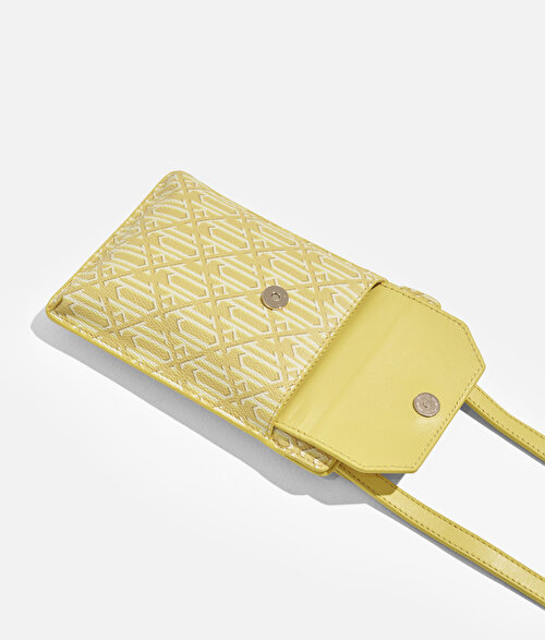 Monogram telefon çantası