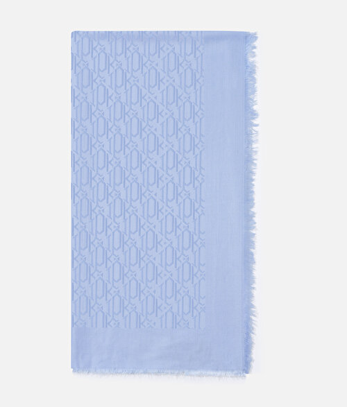 Monogram şal 130x130 cm