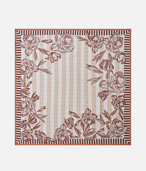 %100 ipek eşarp 90x90 cm