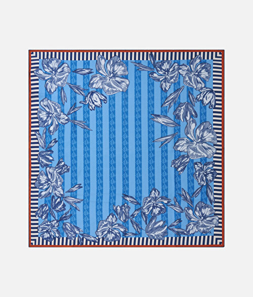 %100 ipek eşarp 90x90 cm