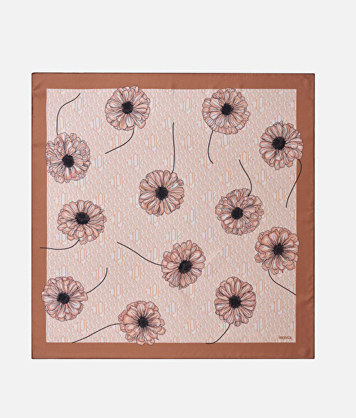 %100 ipek eşarp 90x90 cm