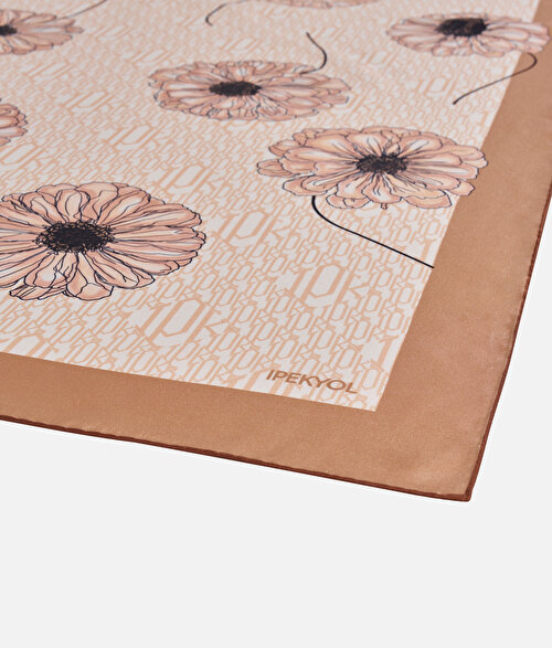 %100 ipek eşarp 90x90 cm