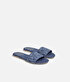 Monogram denim terlik