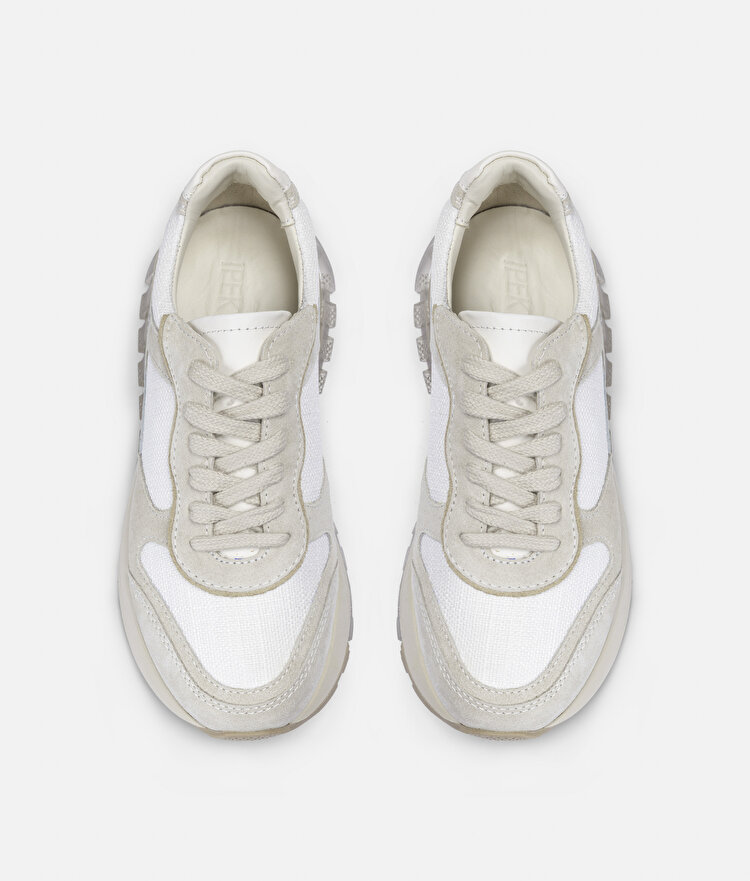 Yüksek taban colorblock sneaker
